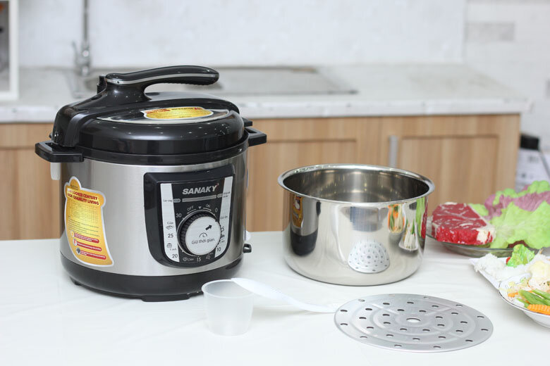 Nồi áp suất điện Sanaky SNK 50C 5.0 lít Nồi áp suất điện Sanaky SNK 50C 5.0 lít