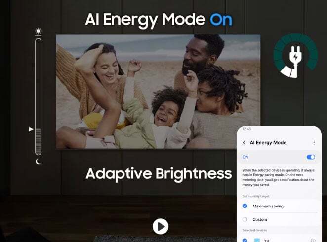 Chế độ AI Energy tiết kiệm điện năng Chế độ AI Energy tiết kiệm điện năng