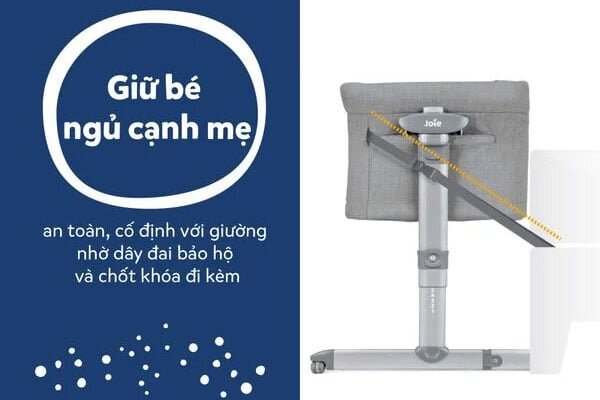 Nôi ngủ cạnh giường 