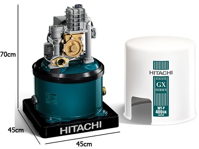 Máy bơm tăng áp Hitachi WT-P400GX 400W