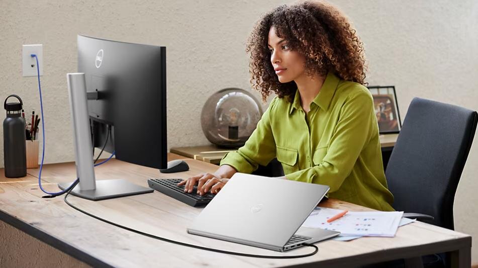 Laptop Dell Inspiron 16 5640 (N6I5419W1) (Core i5 1334U 16GB RAM/512GB SSD/16.0 inch FHD+/Win11/Office HS21/Xanh) 3