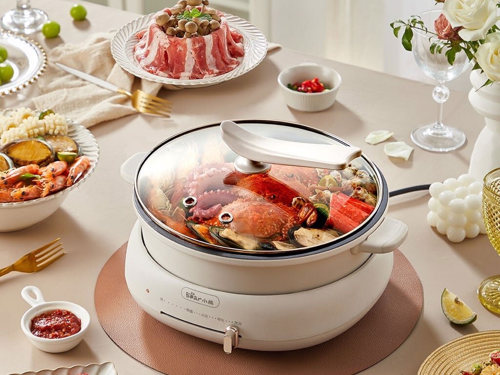 Nồi lẩu đa năng Bear DHG-C40T1 Nồi lẩu đa năng Bear DHG-C40T1