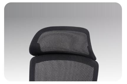 Ghế công thái học GAMI Core Black (Lưng lưới, đệm) 3