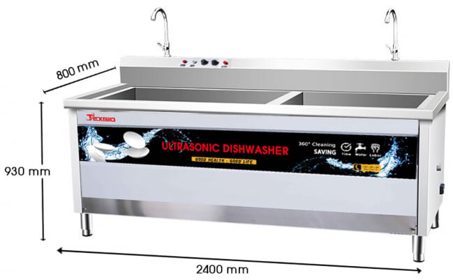 Máy rửa bát công nghiệp sóng siêu âm