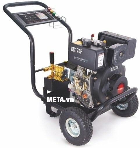Máy phun rửa cao áp chạy dầu diesel Kocu KD178F Máy phun rửa cao áp chạy dầu diesel Kocu KD178F