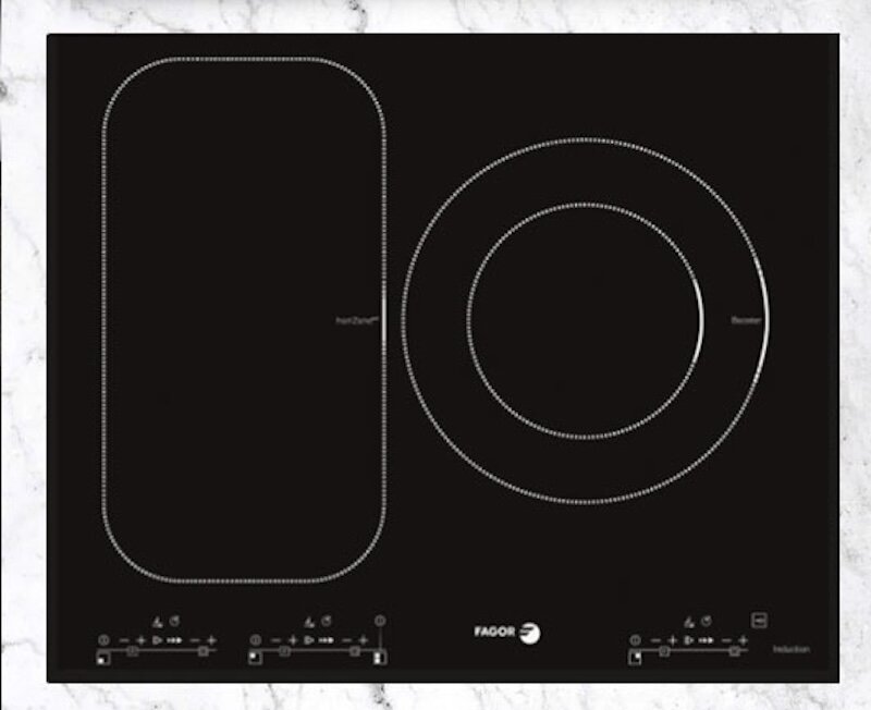 Thiết kế và chất liệu của nếp từ Fagor IF-ZONE33AS (Ảnh: OSM).