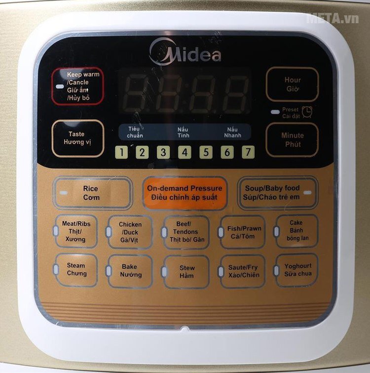 Nồi áp suất điện Midea MY-12LS508A