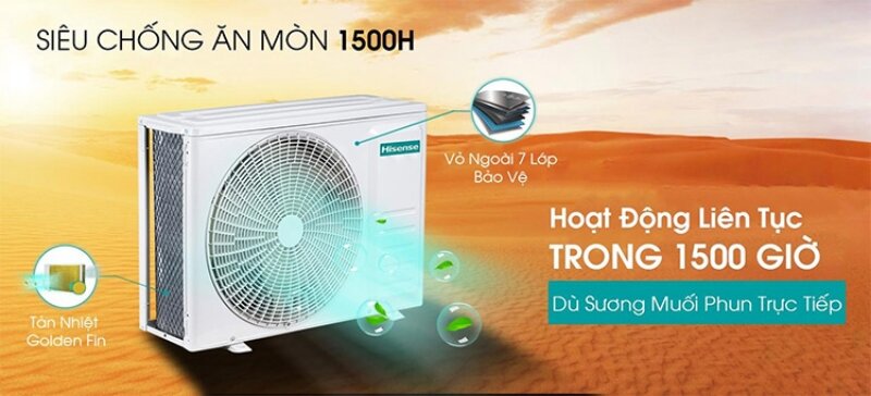 Điều hòa Hisense Inverter 18000 BTU 1 chiều AS-18CR4RXADBI00 gas R-32