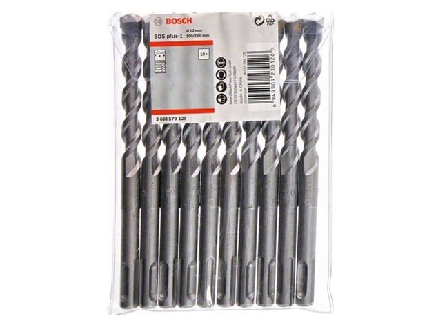 Bộ 10 mũi khoan SDS Plus 1 Bosch 2608579125