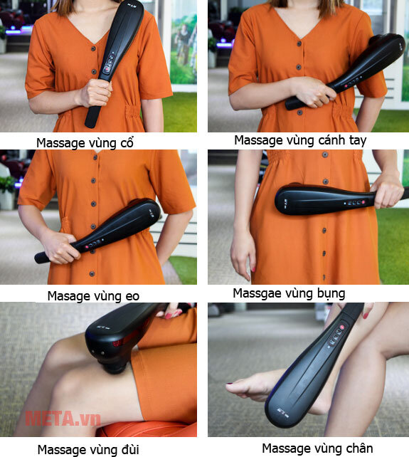 Máy massage cầm tay Maxcare Max631S