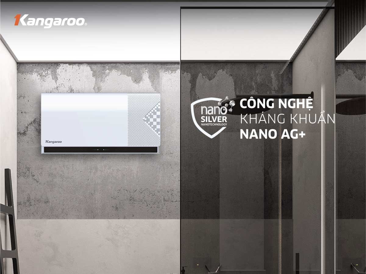 Máy nước nóng Kangaroo 30L KG79A3 có khả năng kháng khuẩn tiện ích