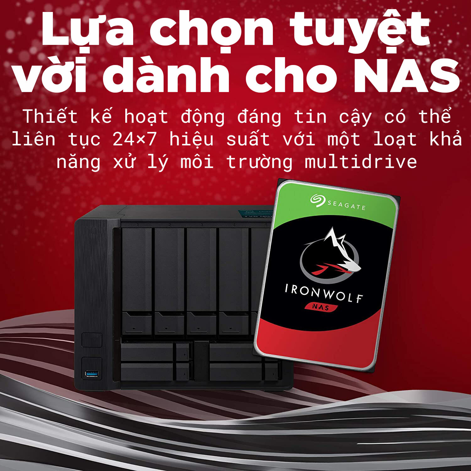 Ổ cứng HDD Seagate IronWolf 