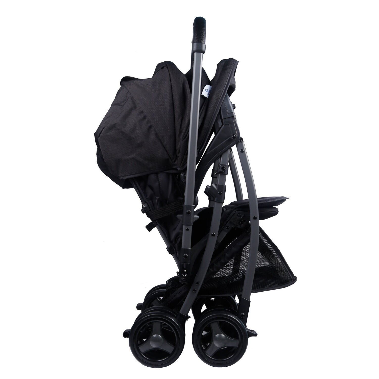 Chất liệu cao cấp an toàn của xe đẩy cho bé KidsPlaza Avon Premium (đen)