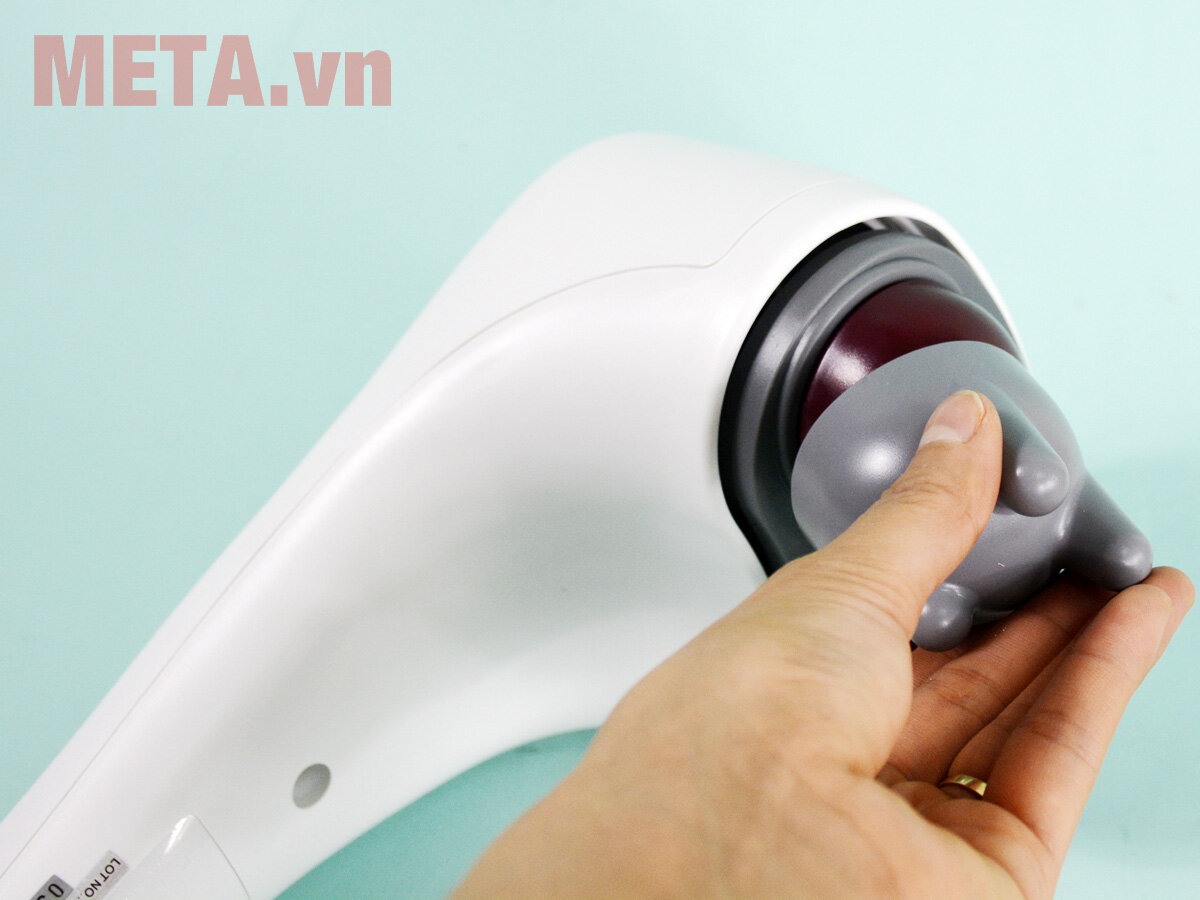 Máy massage đấm 2 đầu đèn hồng ngoại ITM