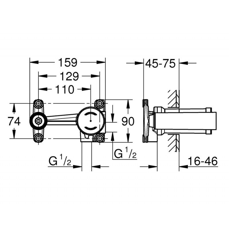 bo-am-cho-voi-gan-tuong-grohe-23571000