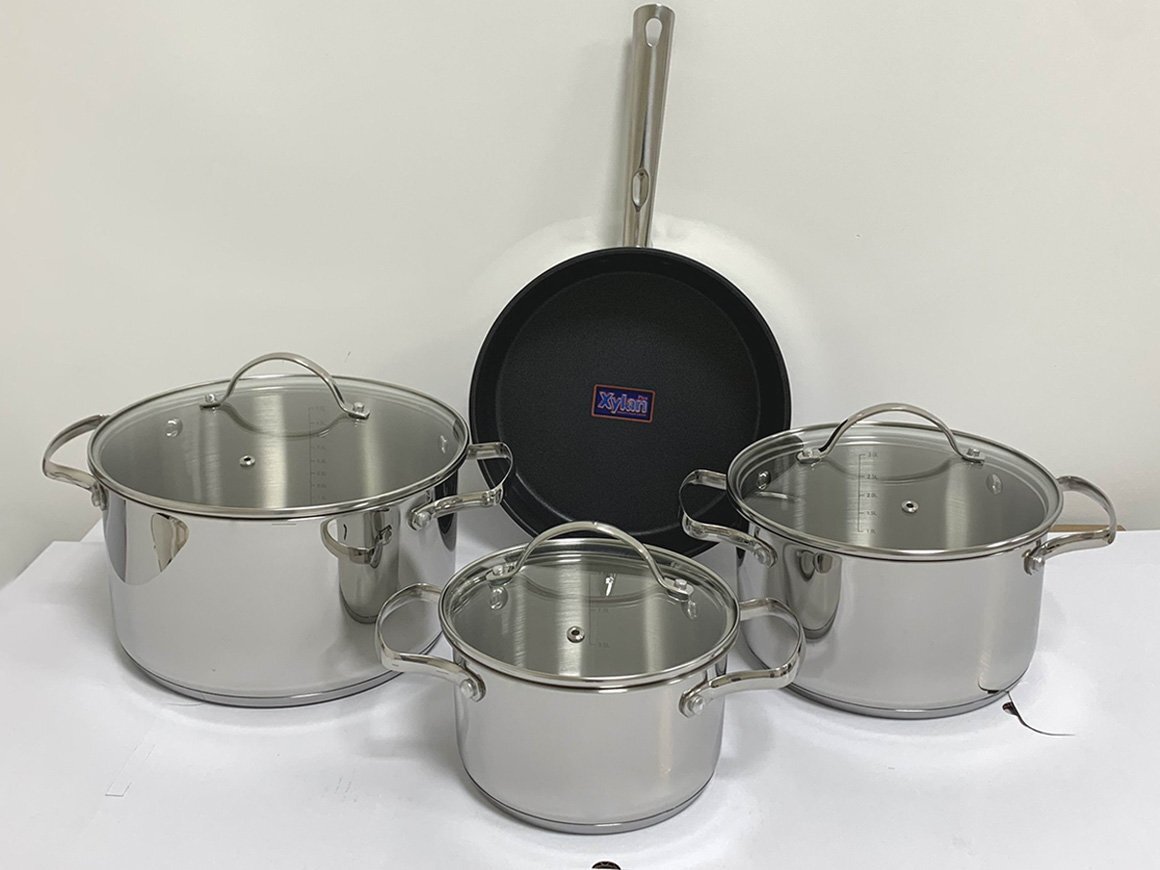 Bộ nồi Dann Platinum 4 Piece Set