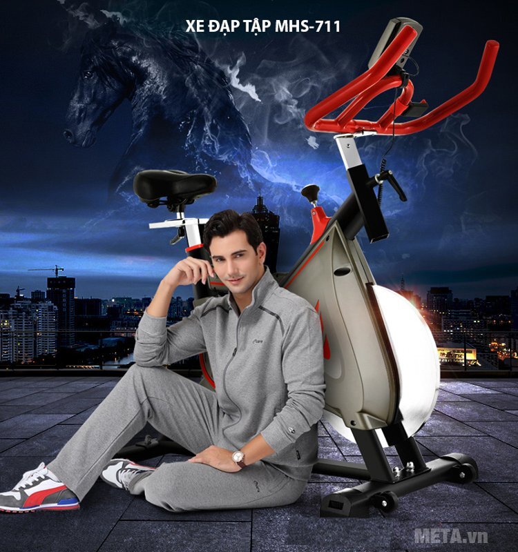 Xe đạp tập Mofit MHS 711
