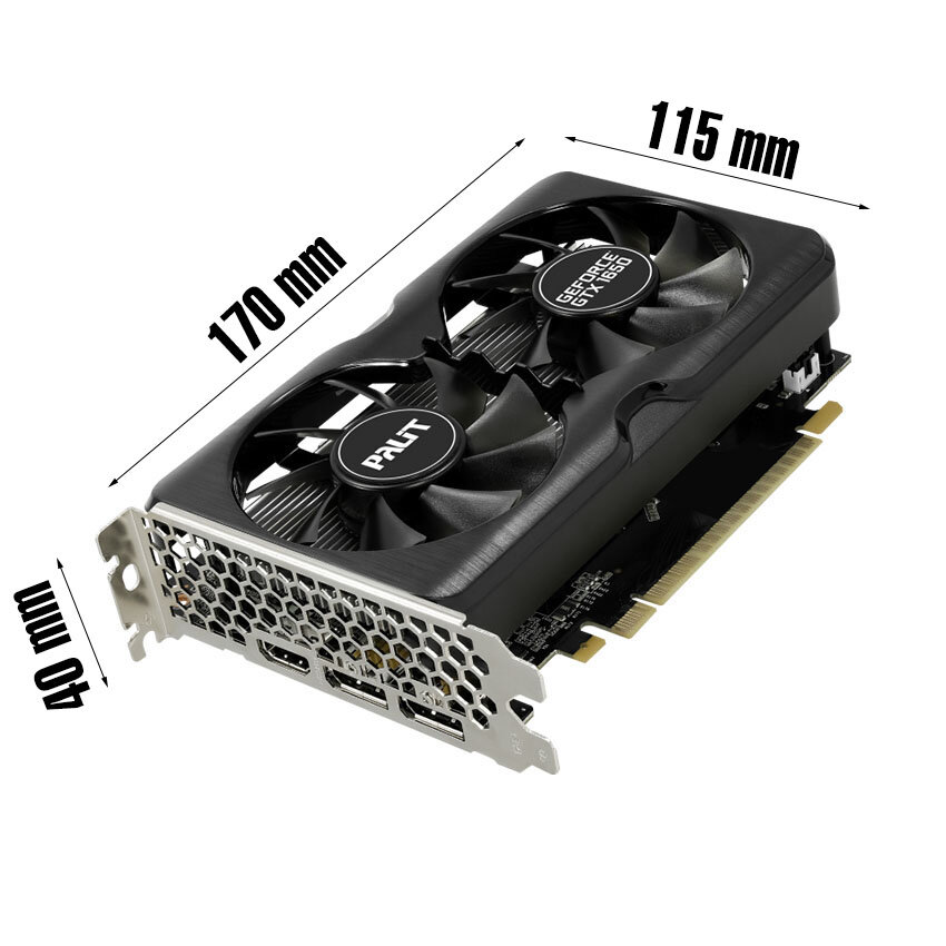 Card màn hình Palit GTX 1650 GP 4G GDDR6 