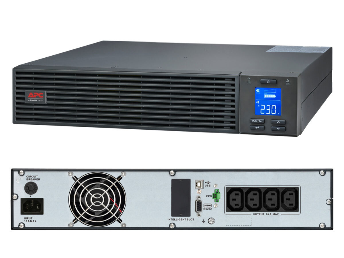 Bộ lưu điện APC SRV2KRIRK-E True Online 2000VA/1800W (SRV2KRIRK-E)