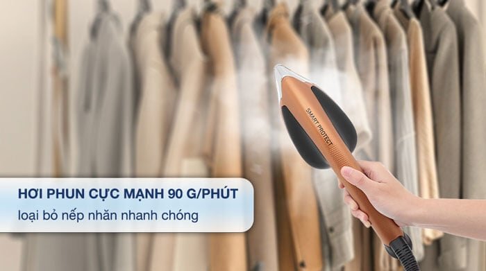 Bàn là Tefal Power QT2020 sử dụng công nghệ phun hiện đại