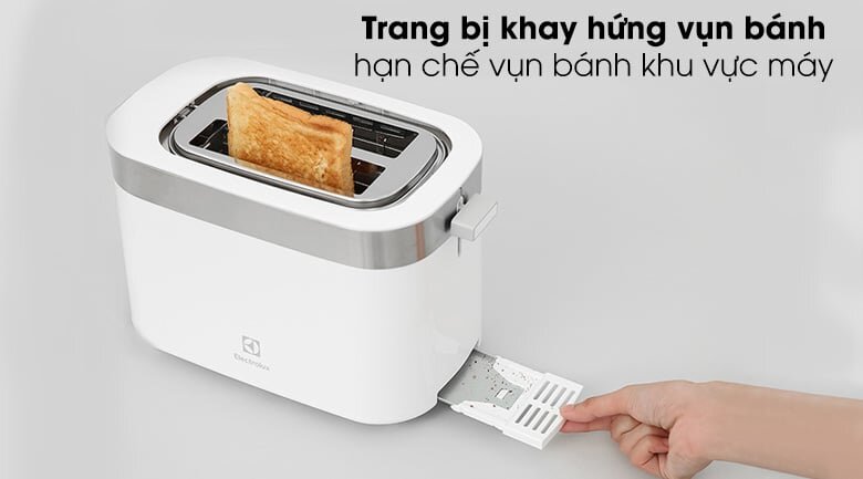 Khay hứng vụn bánh sạch sẽ