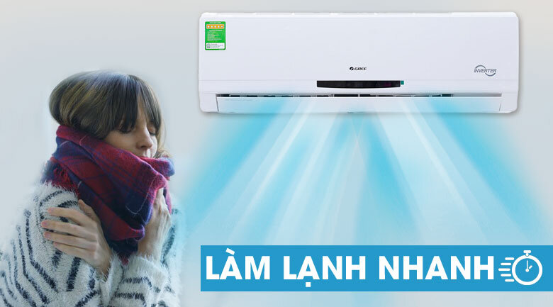 Máy lạnh Gree Inverter 1.5 HP GWC12MA-K3DNC2I