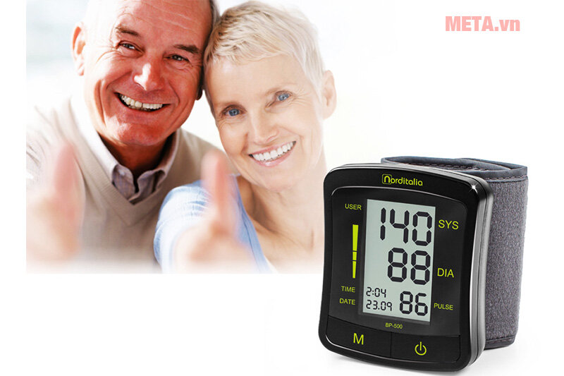 Máy đo huyết áp cổ tay Norditalia BP-500
