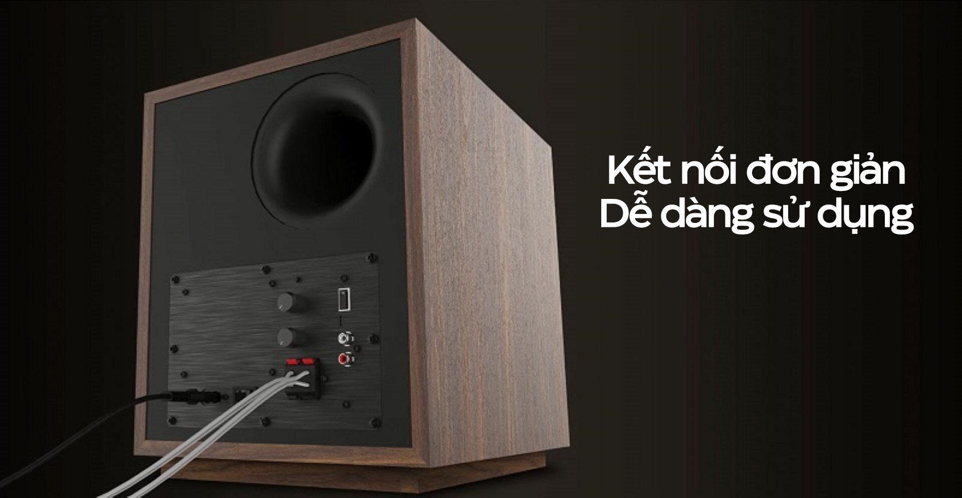 Loa vi tính Klipsch ProMedia Heritage - 2.1 - Màu nâu