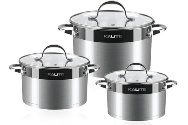 Review bộ nồi inox Kalite KL 333