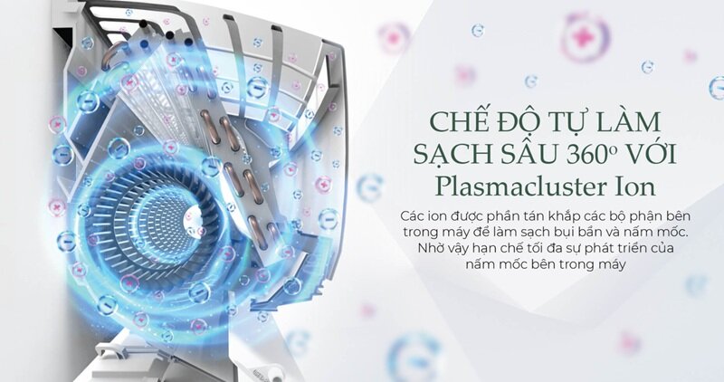 Điều hòa Sharp Inverter 18000 BTU 1 chiều AH-XP18CHW