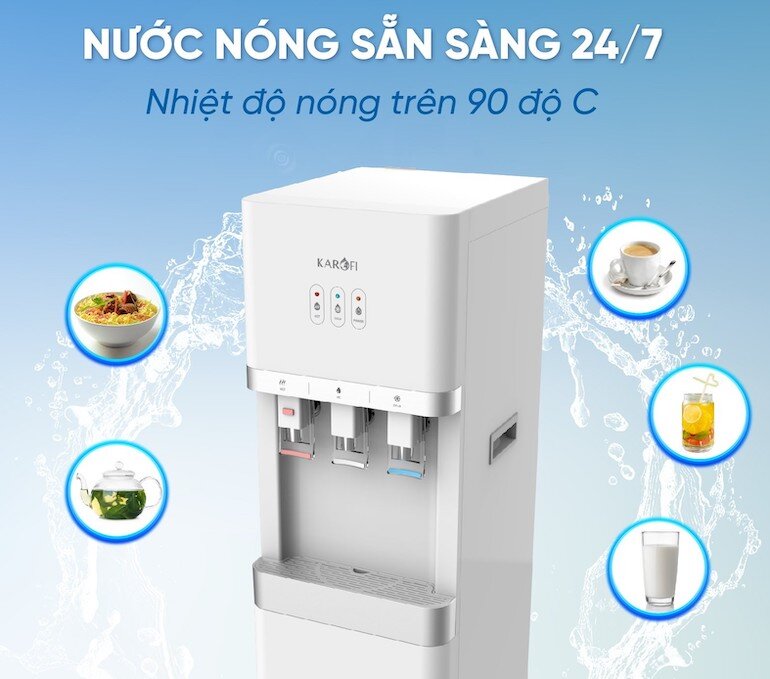 Cây nước nóng lạnh Karofi HCV206