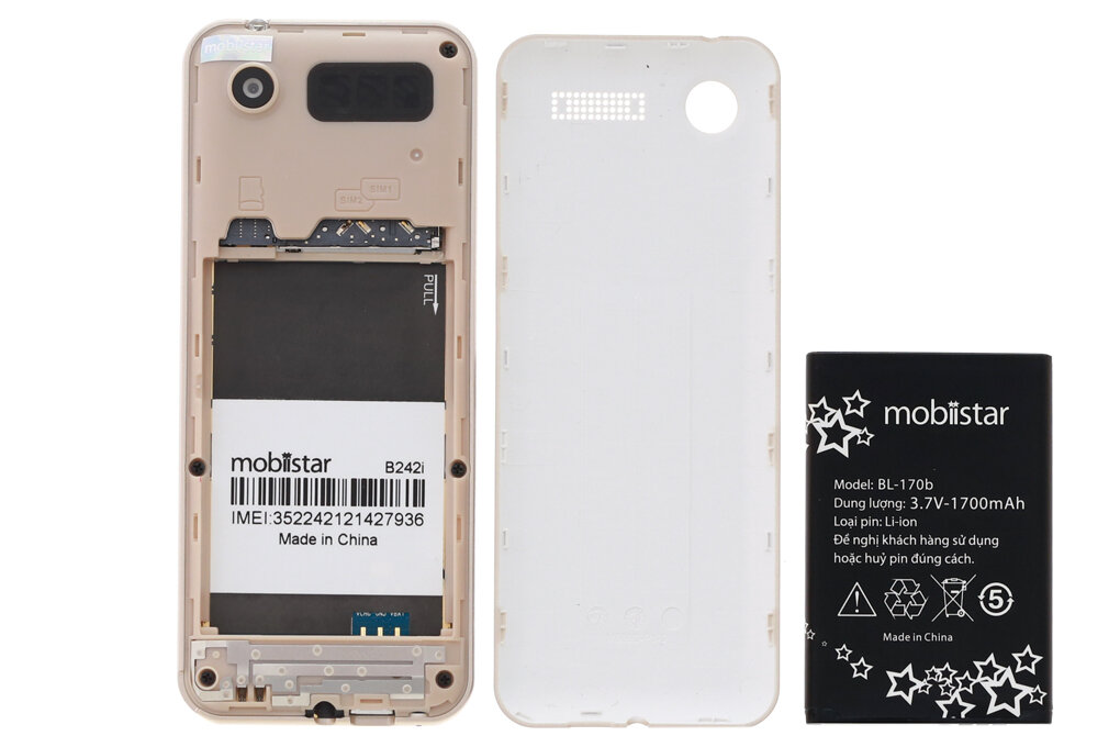 Điện thoại Mobiistar B242i Điện thoại Mobiistar B242i