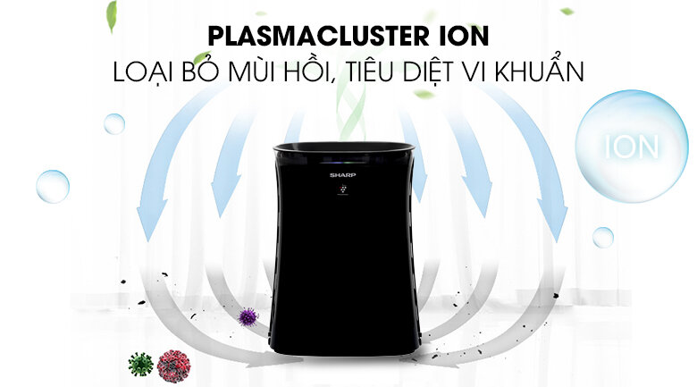 Máy lọc không khí có bắt muỗi Sharp FP-GM50E-B Máy lọc không khí có bắt muỗi Sharp FP-GM50E-B