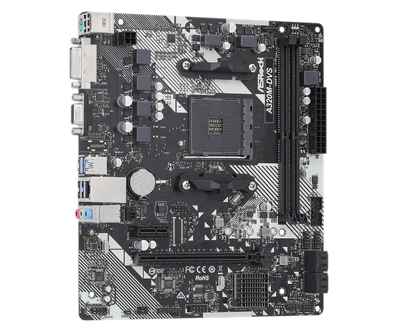 Mainboard Asus A320M DVS (R 4.0) ( AMD AM4 - m-ATX Form Factor - DDR4 )