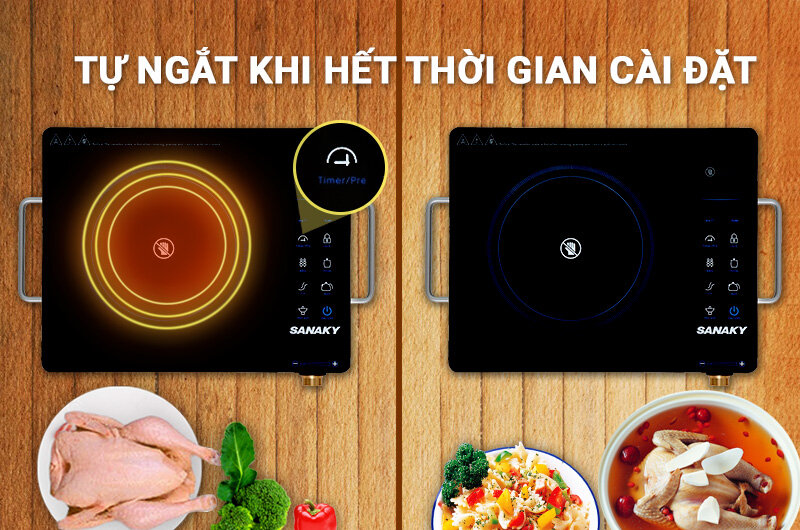 Bếp hồng ngoại Sanaky AT - 2524HGN Bếp hồng ngoại Sanaky AT - 2524HGN
