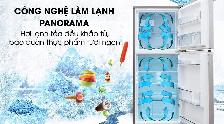 Tủ lạnh Panasonic NR-BL267VSV1 238 Lít Inverter