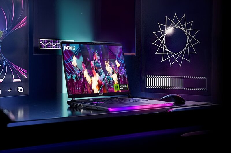 MSI Raider GE68 HX 13VG-048VN khiến không gian trở nên bừng sáng