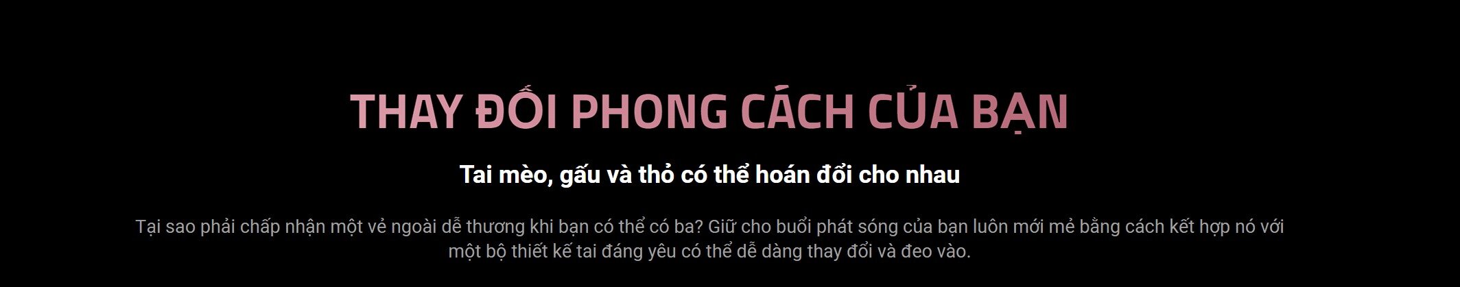 Tai nghe gaming có dây Razer Kraken Kitty V2 Pink _ RZ04-04730200-R3M1