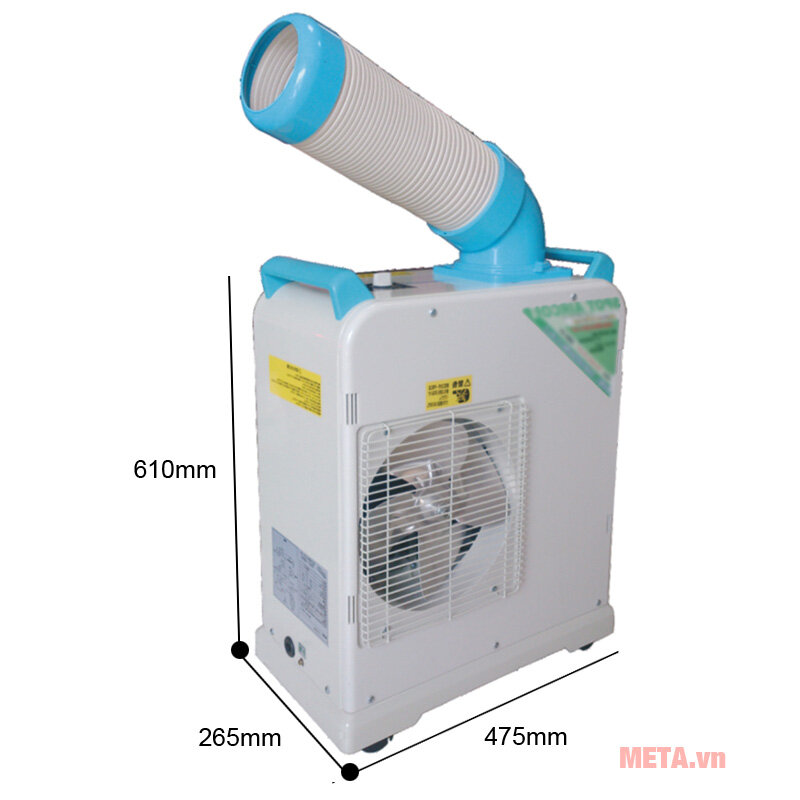 Máy điều hòa không khí di động Nakatomi SAC-1800 Máy điều hòa không khí di động Nakatomi SAC-1800