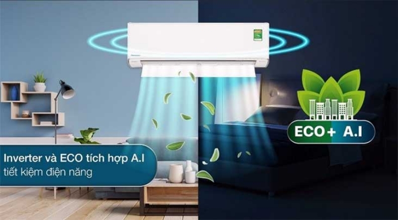 Điều hoà Panasonic Inverter 9000 BTU 1 chiều CU/CS-RU9AKH-8 gas R-32 Điều hoà Panasonic Inverter 9000 BTU 1 chiều CU/CS-RU9AKH-8 gas R-32