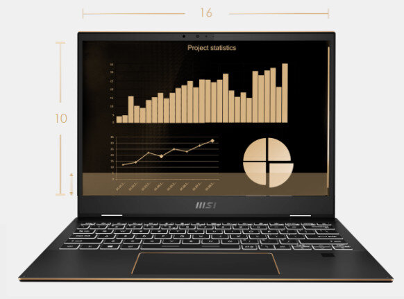 Laptop MSI Summit E13 Flip Evo A11MT 211VN (I7-1185G7/ 16GB/ 1TB SSD/ 13.4FHD Touch/ VGA ON/ Win 10/ Đen/ Túi/ Pen)