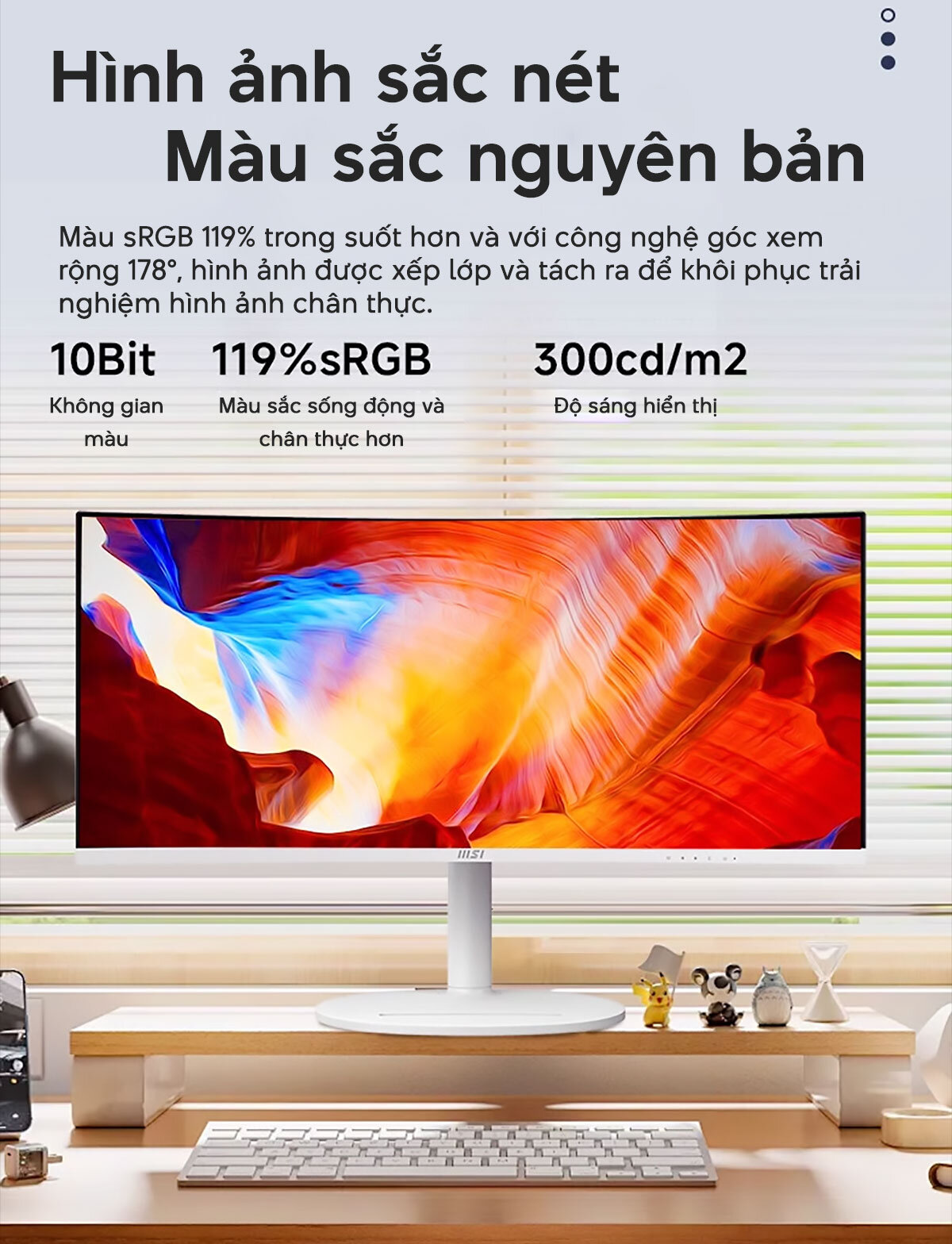 Màn hình MSI MD342CQPW