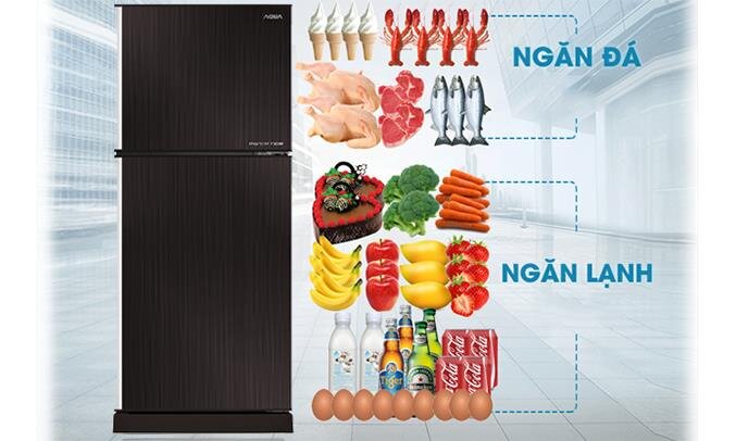 Tủ lạnh AQUA AQR-I247BN - 226L Inverter Tủ lạnh AQUA AQR-I247BN - 226L Inverter
