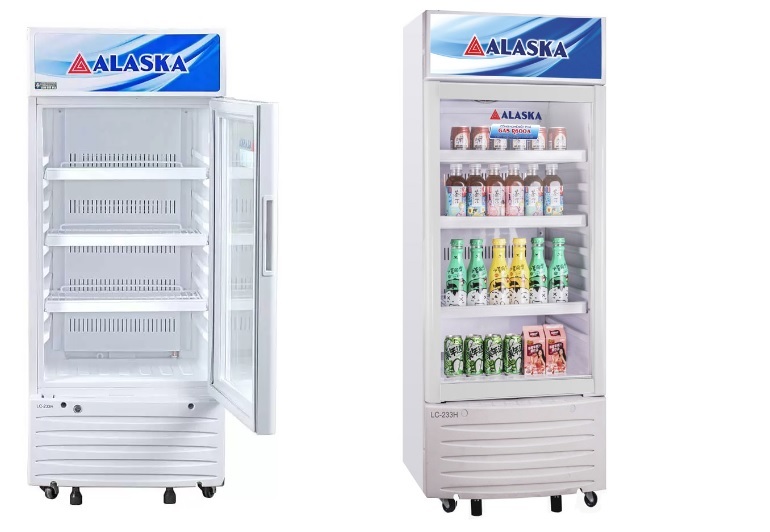 Tủ mát Alaska 1 cánh 205 lít LC-233H 2 tủ mát Alaska LC-233H