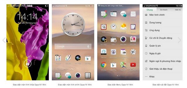 Điện thoại OPPO N1 Mini