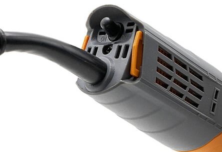 Công tắc ở đuôi máy Máy mài góc