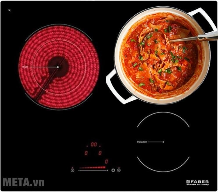 Bếp từ hồng ngoại kết hợp Faber FB-60H2I