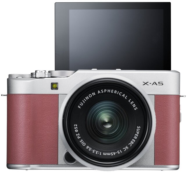 Máy Ảnh Fujifilm X-A5 Kit 15-45 mm F 3.5.5.6 OIS PZ (Hồng)