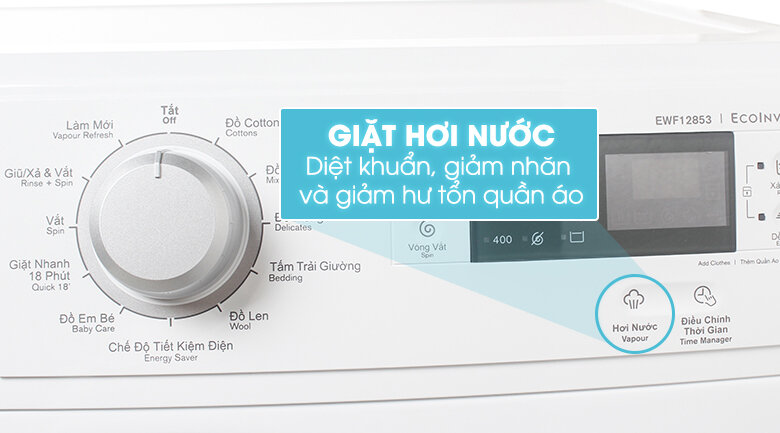 Máy giặt Electrolux Inverter 8 kg EWF12853 Máy giặt Electrolux Inverter 8 kg EWF12853
