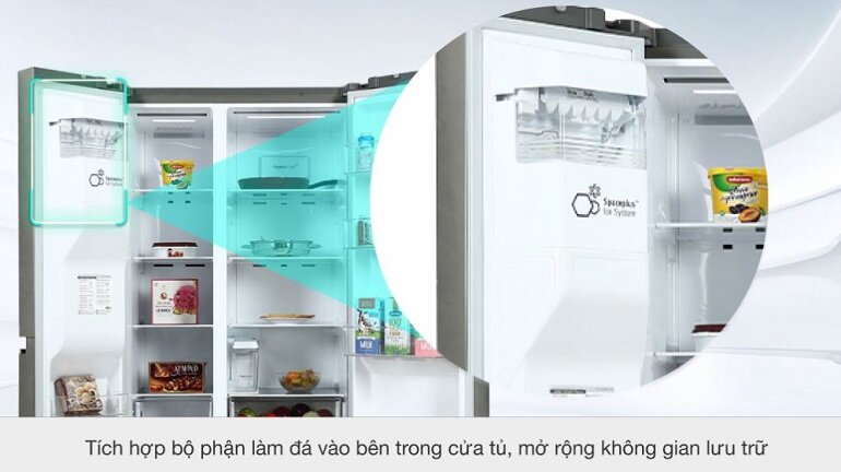 Tủ lạnh LG Inverter 635 lít GR-D257JS